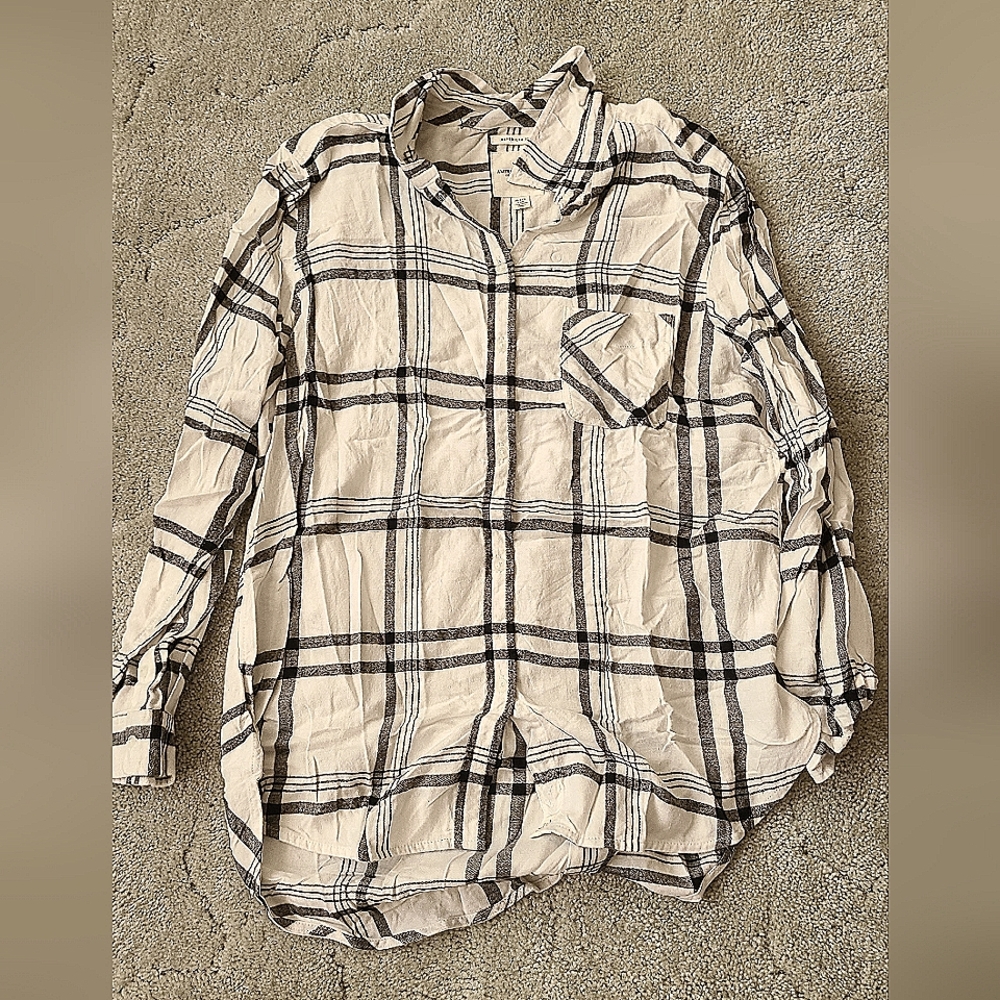 AE Flannel Button Down
